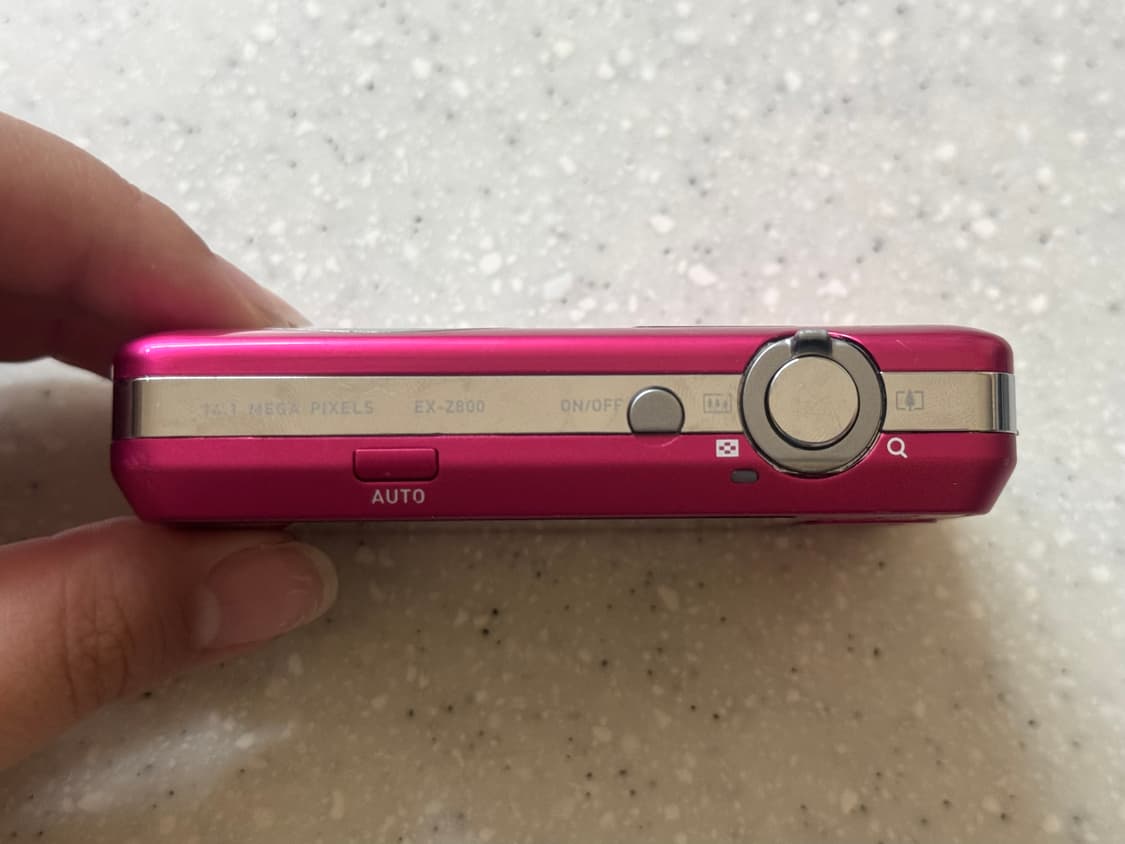 카시오 엑슬림 EXILIM EX-Z800 핑크 디카 상품이미지5