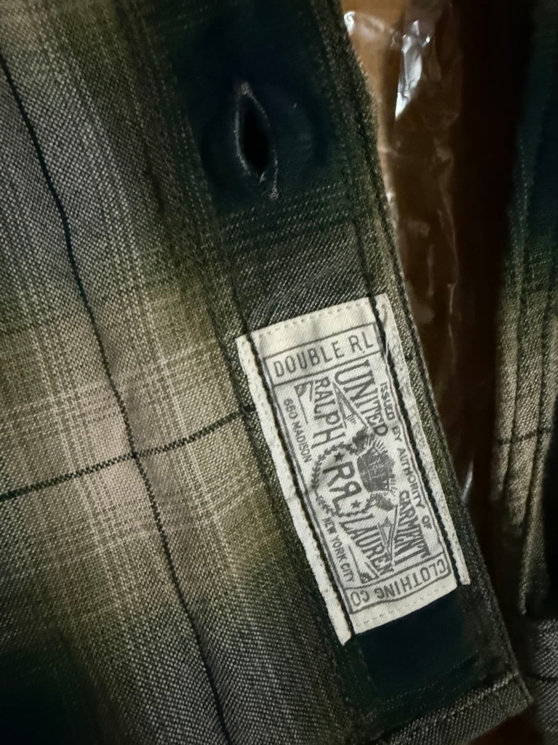 RRL 옴브레 체크 워크셔츠 상품이미지4