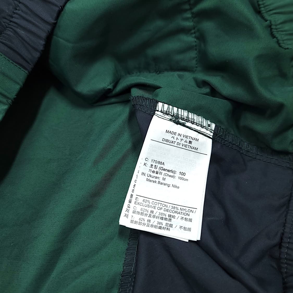 [M] 나이키 네이비&그린 리버플FC 빅 스우시 후디 아노락 상품이미지8