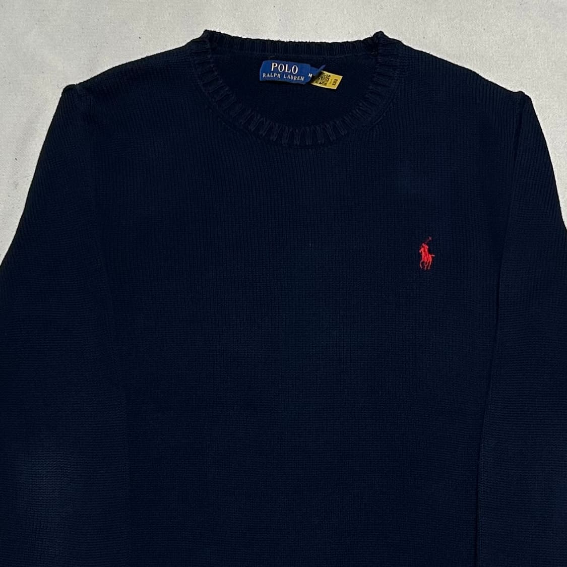 M 폴로랄프로렌 네이비 코튼 니트 상품이미지1