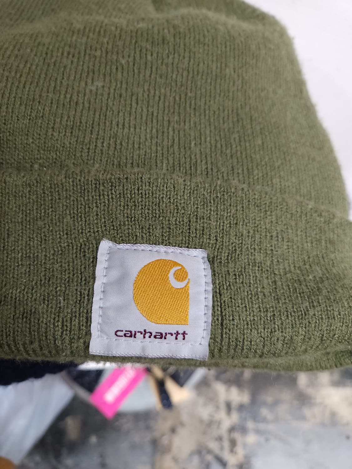 칼하트 카키 아크릴 니트 비니

 상품이미지2