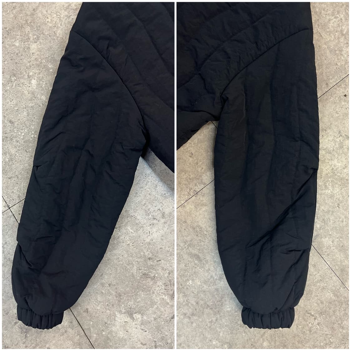 빈티지 퀄팅 자켓 블랙 #csz2840 상품이미지9