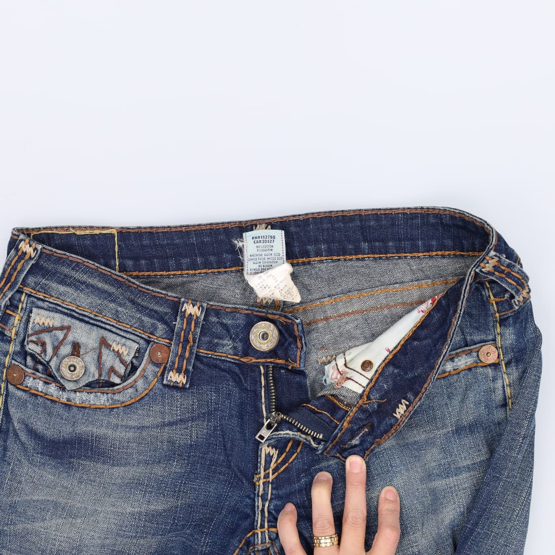 27 트루릴리전 여성 스트레이트 팬츠 0202H2 상품이미지4