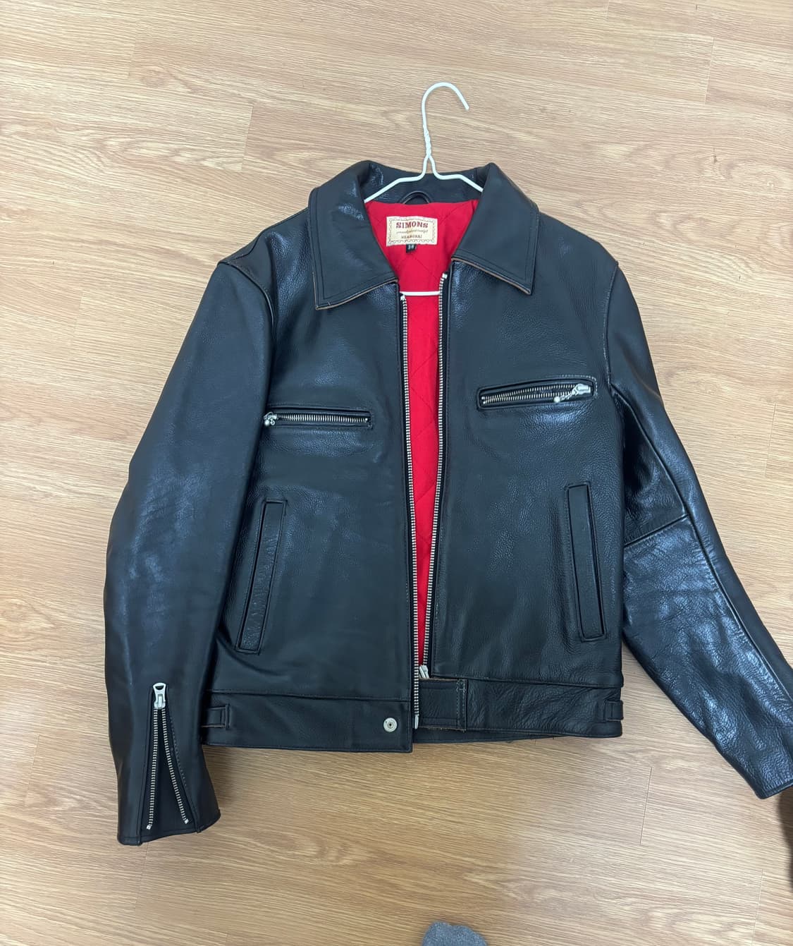 차심 가죽 자켓 상품이미지1