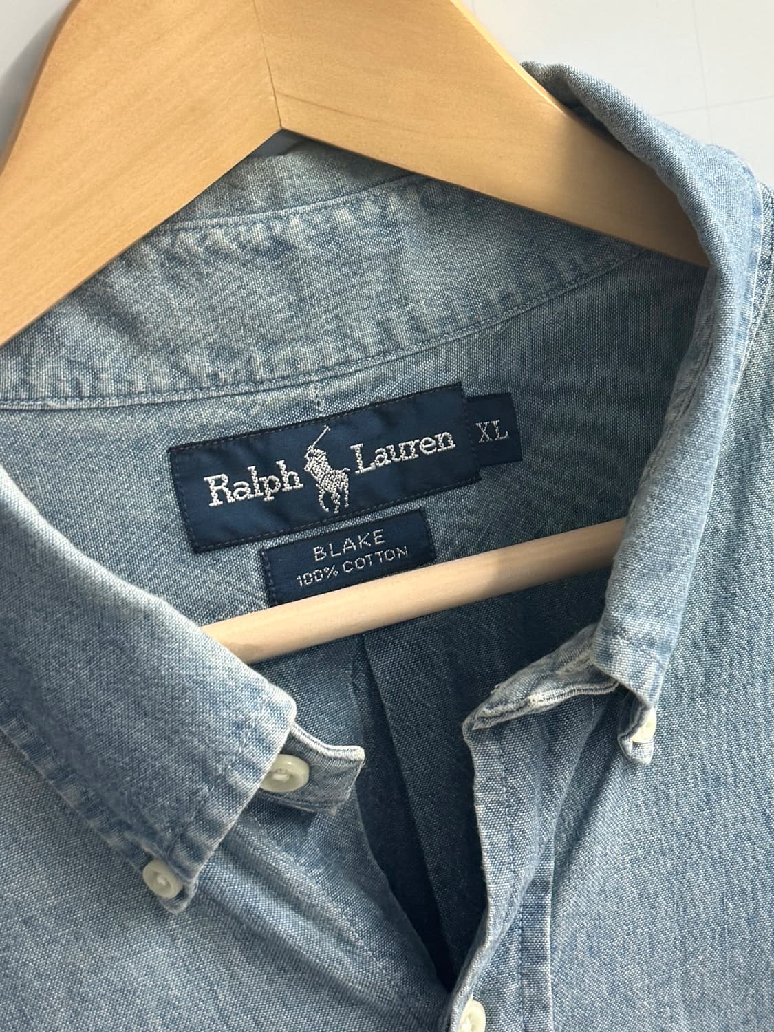 폴로 샴브레이 셔츠 상품이미지4