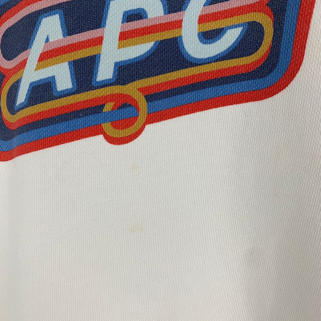 아페쎄 로고 프린팅 맨투맨 상품이미지5