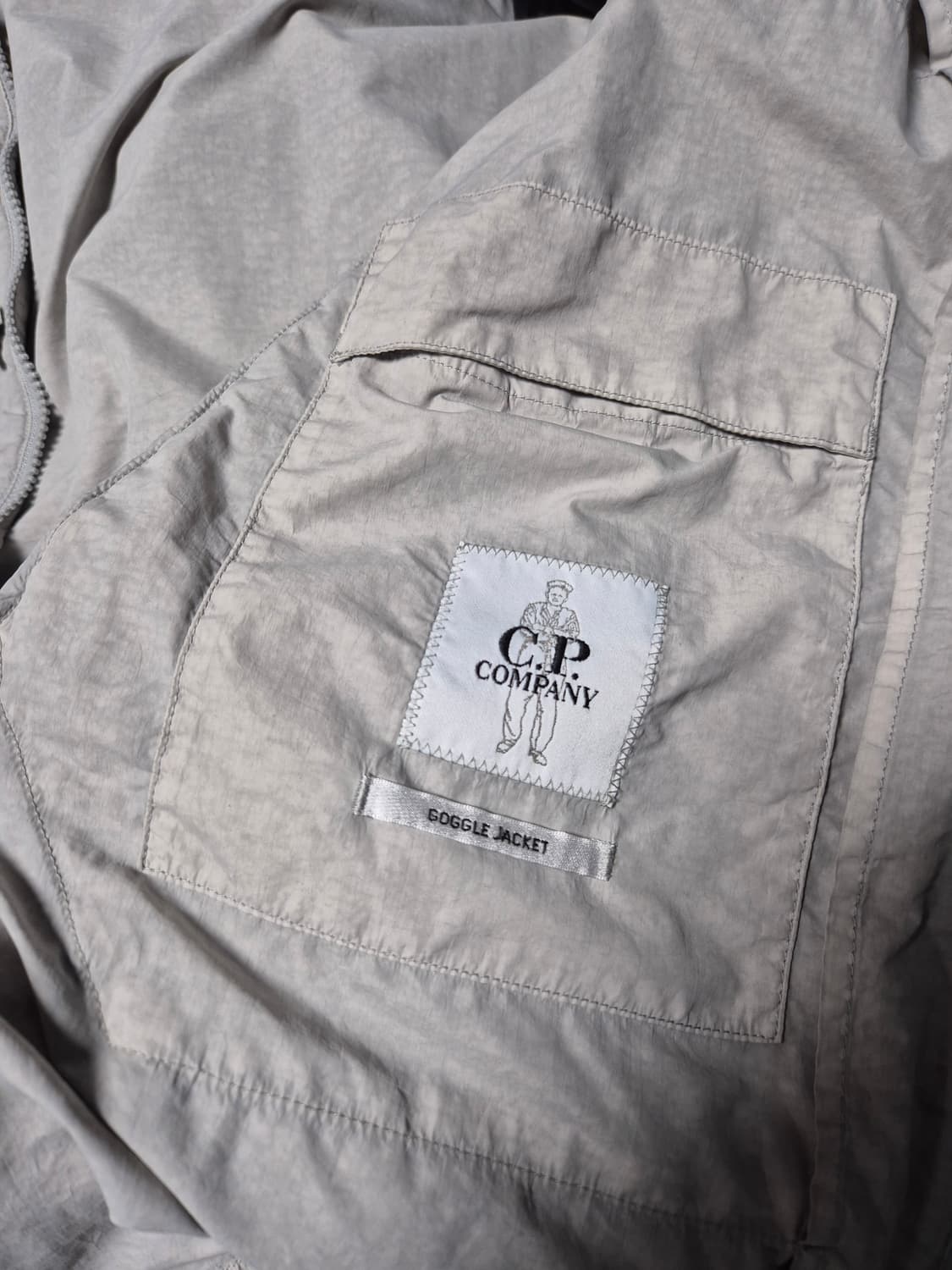 24 CP 컴퍼니 고글 자켓 드리즐(그레이) 나일론 자켓 XL(105) 상품이미지6