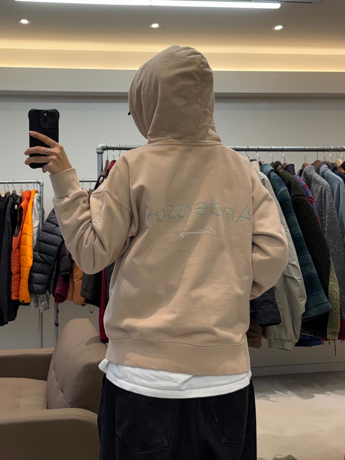 앤더슨 벨 자수 후드티 상품이미지7