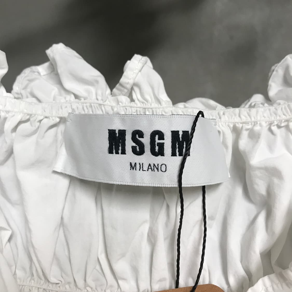 MSGM 오프숄더 탑 42(W) 상품이미지5