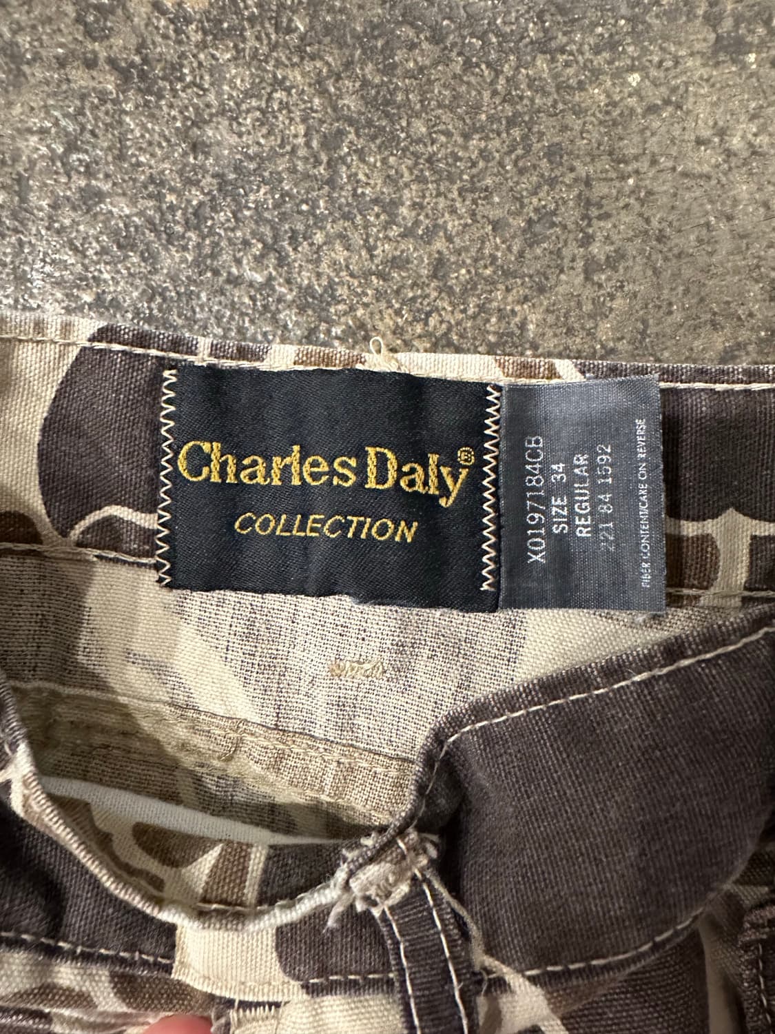 빈티지 90s 덕 카모 팬츠 상품이미지3