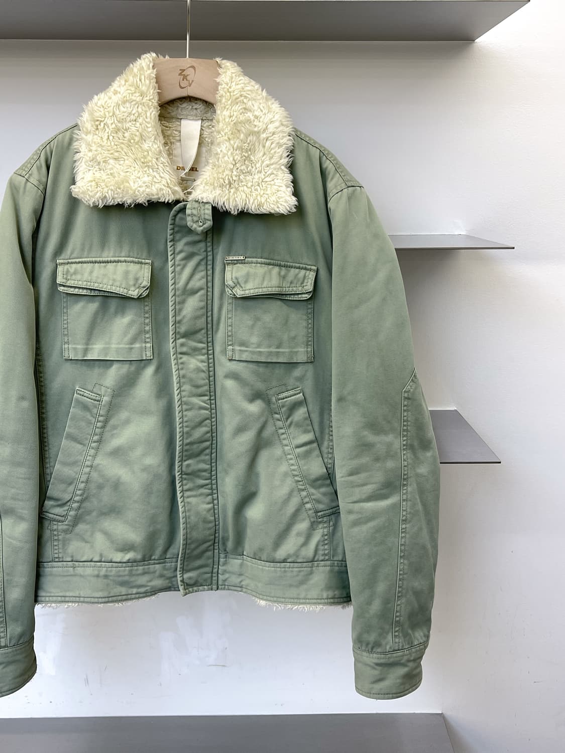 디젤 쉐르파 라인 트러커 자켓 상품이미지4