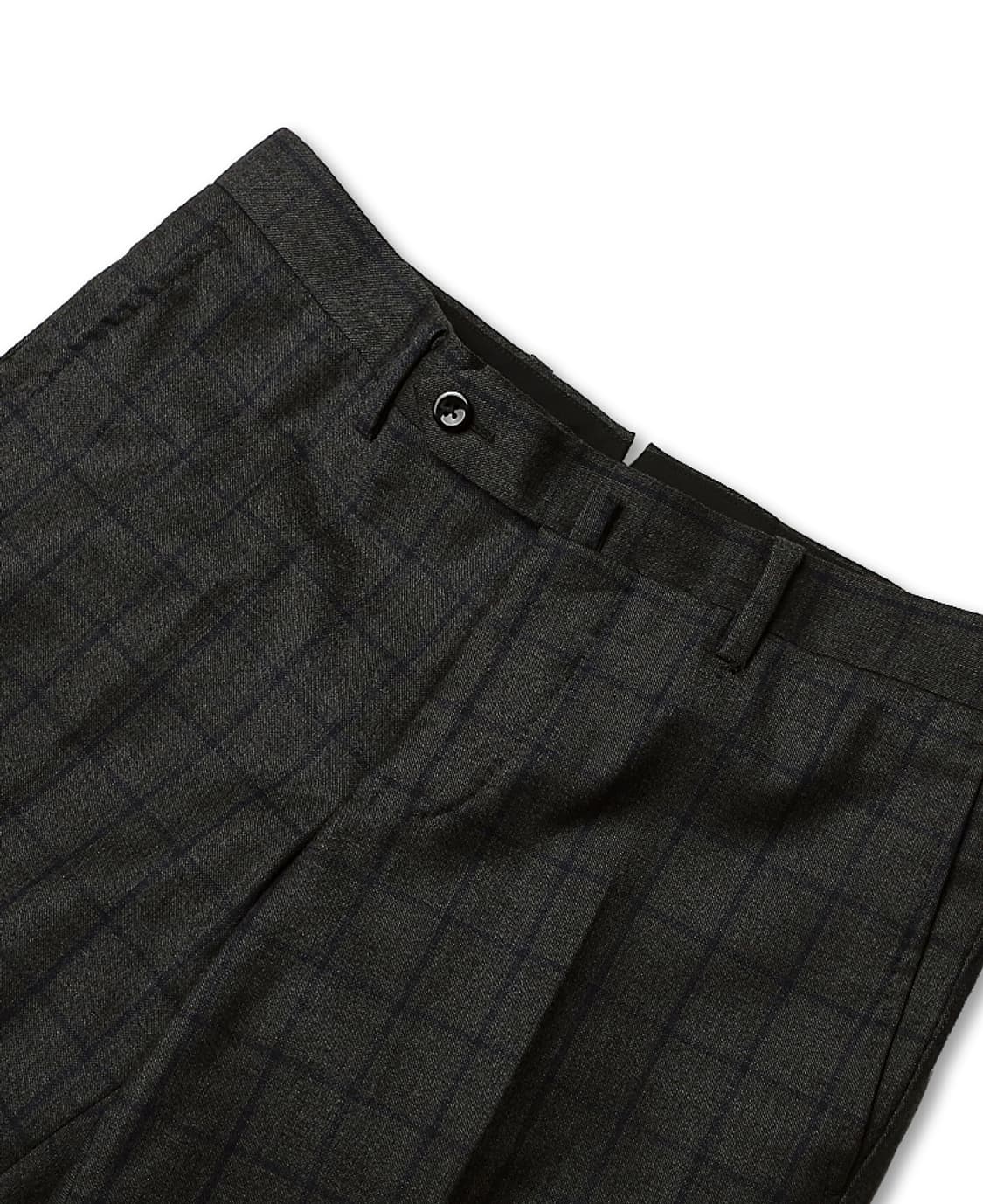 링자켓 [Ring Jacket] 블랙 라벨 울 체크 재팬 나폴리 수트 상품이미지8