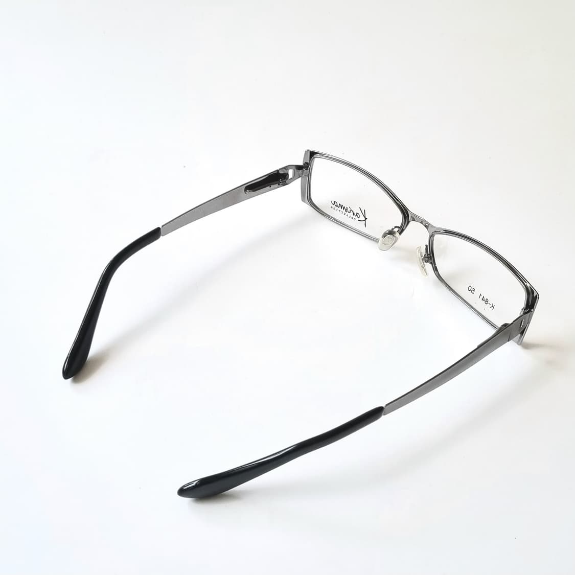 데드스탁 90s 오피스 사이렌 실버 메탈 스퀘어 안경테 791 상품이미지7