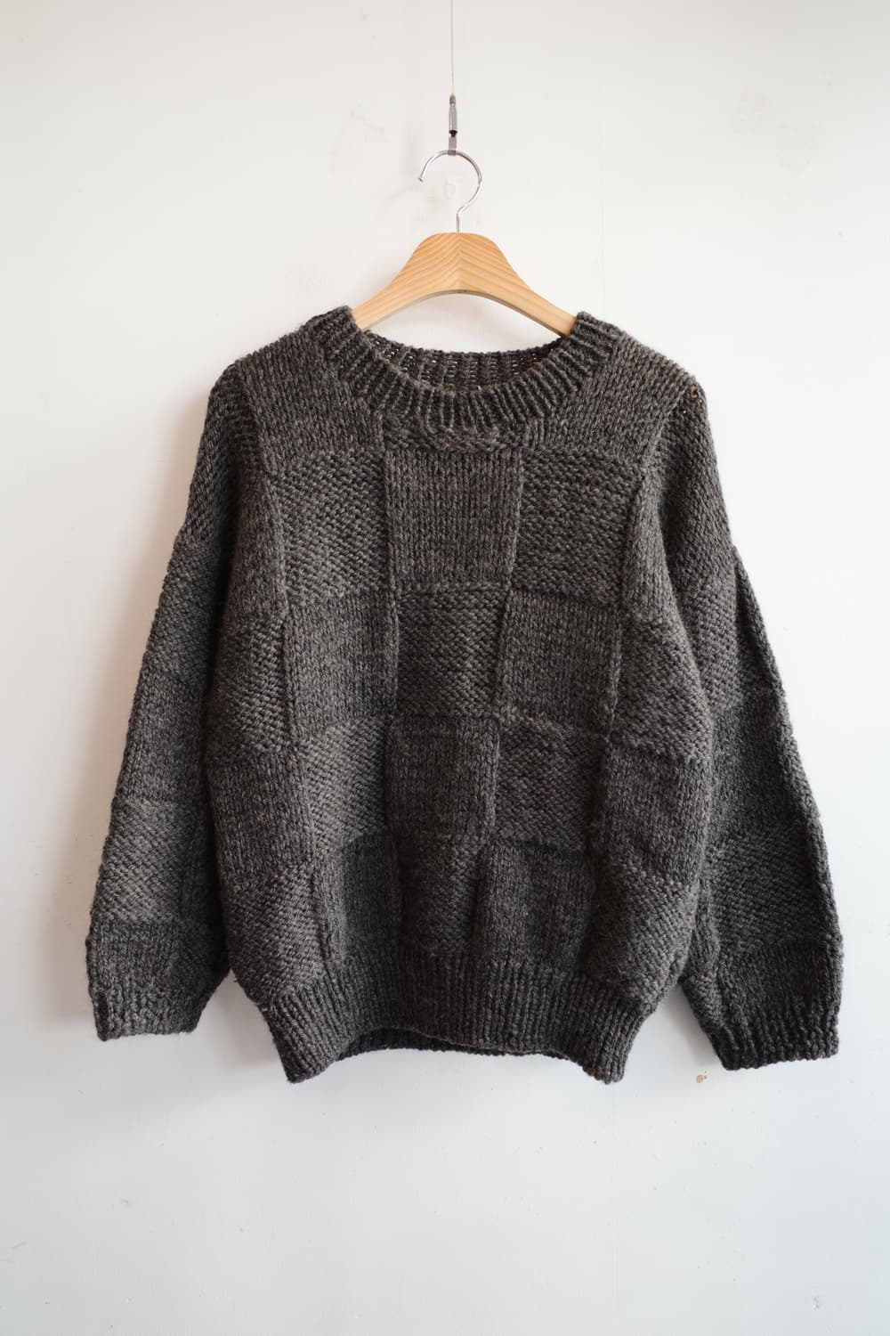 Japan brand 패턴 울 니트  상품이미지1