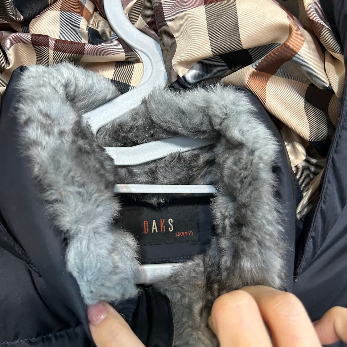 닥스 키즈 덕다운 패딩 130 상태최상 상품이미지2