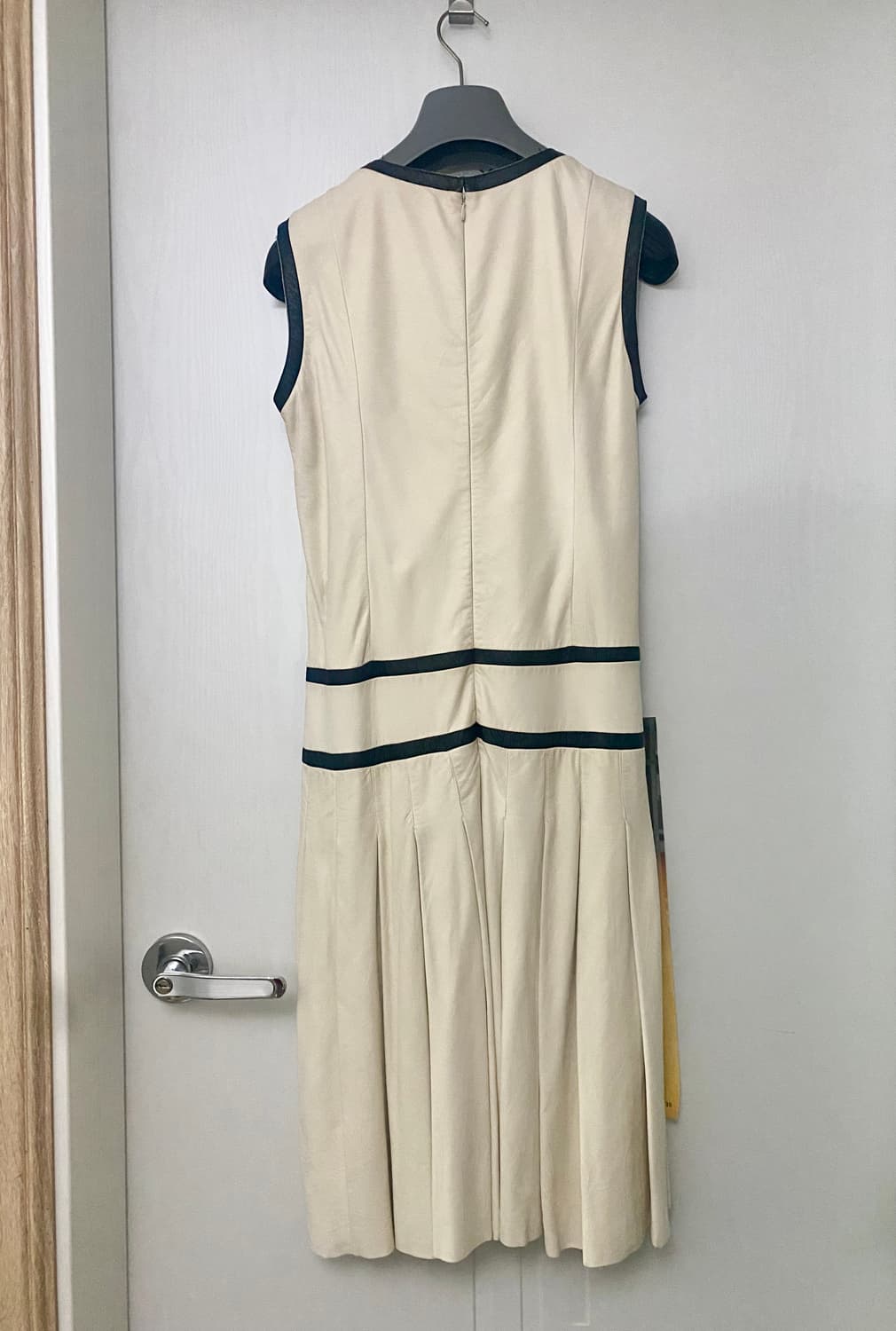 샤넬 런웨이 컬렉션 빈티지 양가죽 드레스 상품이미지7