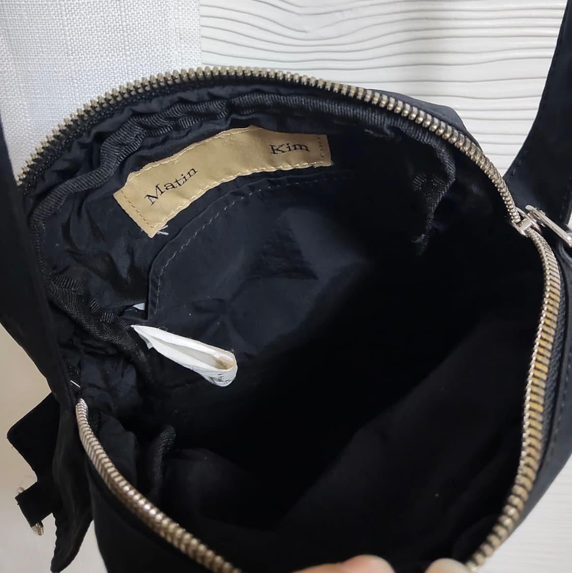 마뗑킴 카고크로스백 검정 상품이미지4