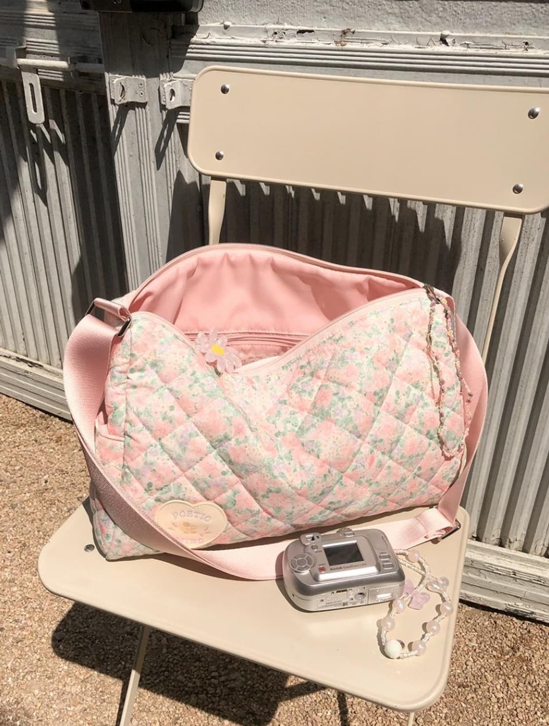 반택포) ovuni 오부니 가방 더플백 lavender 새상품 상품이미지3