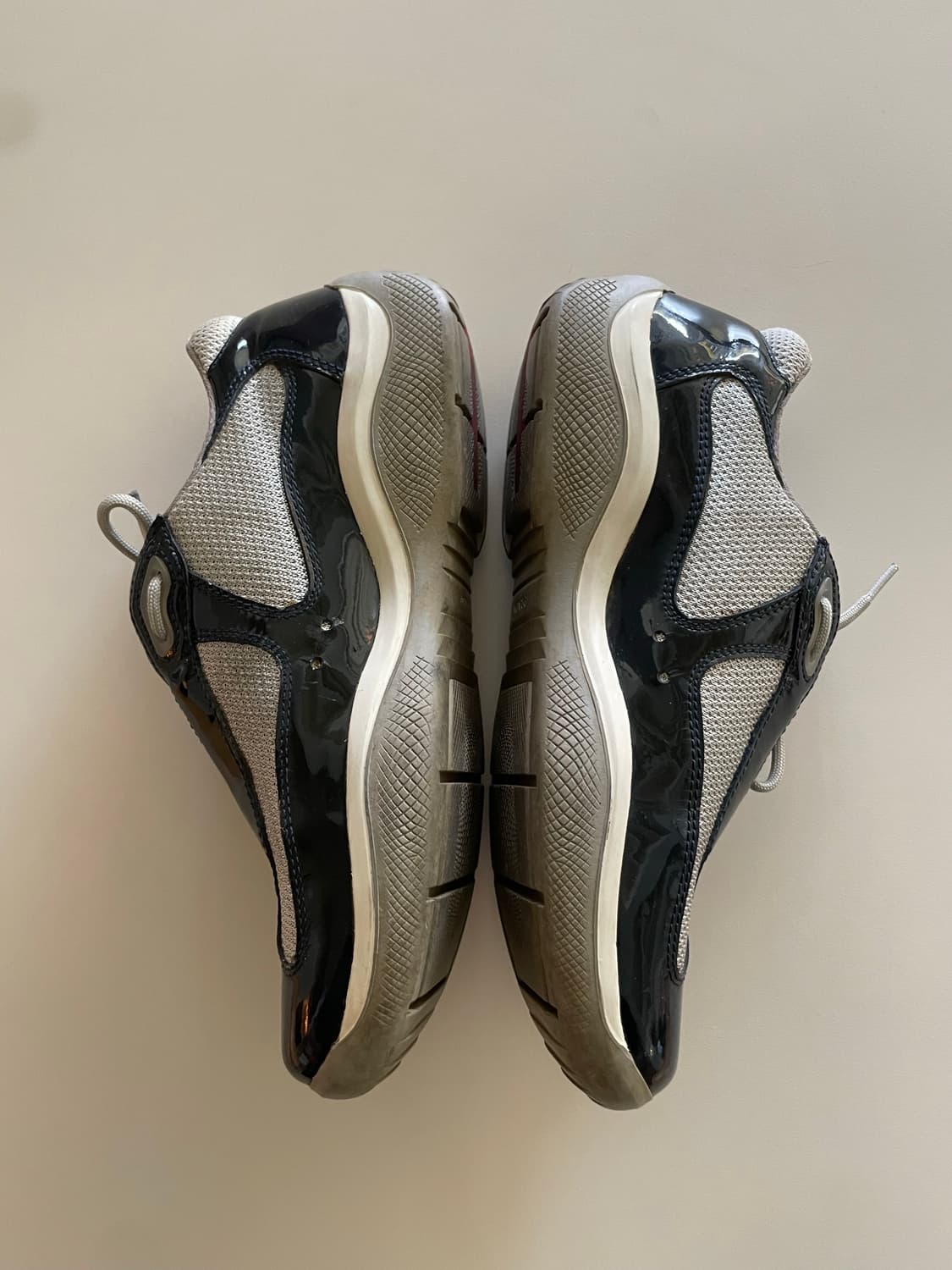 프라다 OG 아메리카컵 유광 네이비 상품이미지2