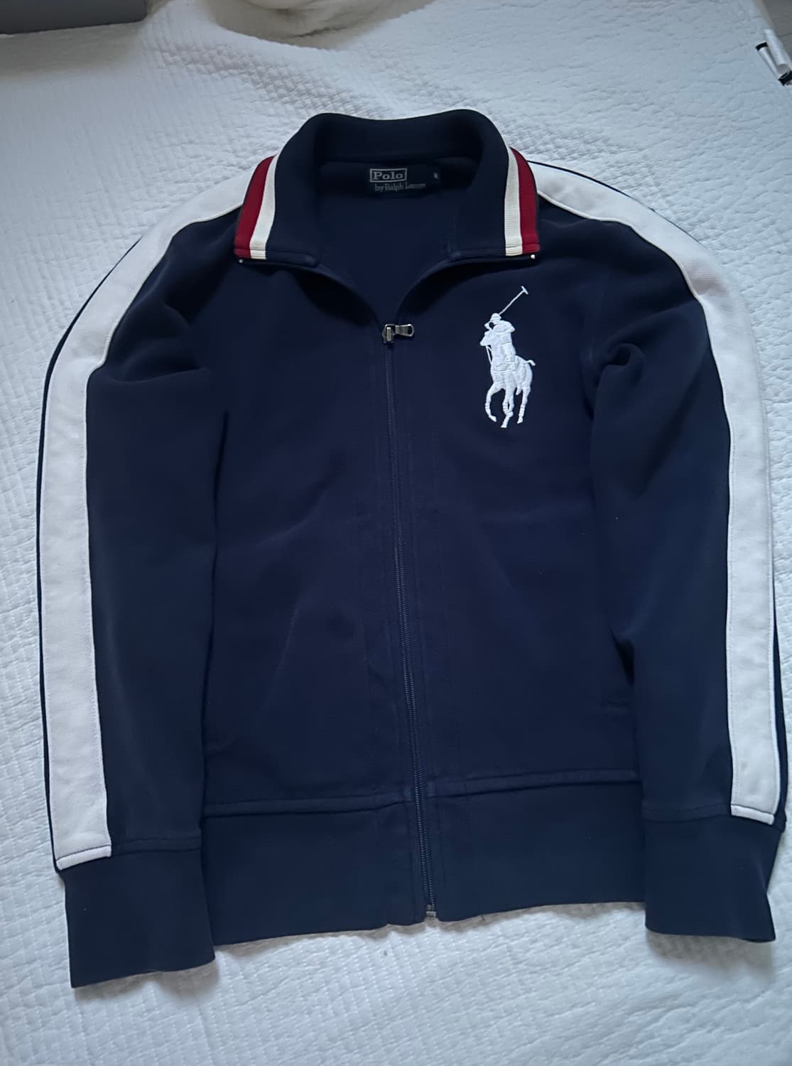 폴로 빅포니 집업 네이비 상품이미지1