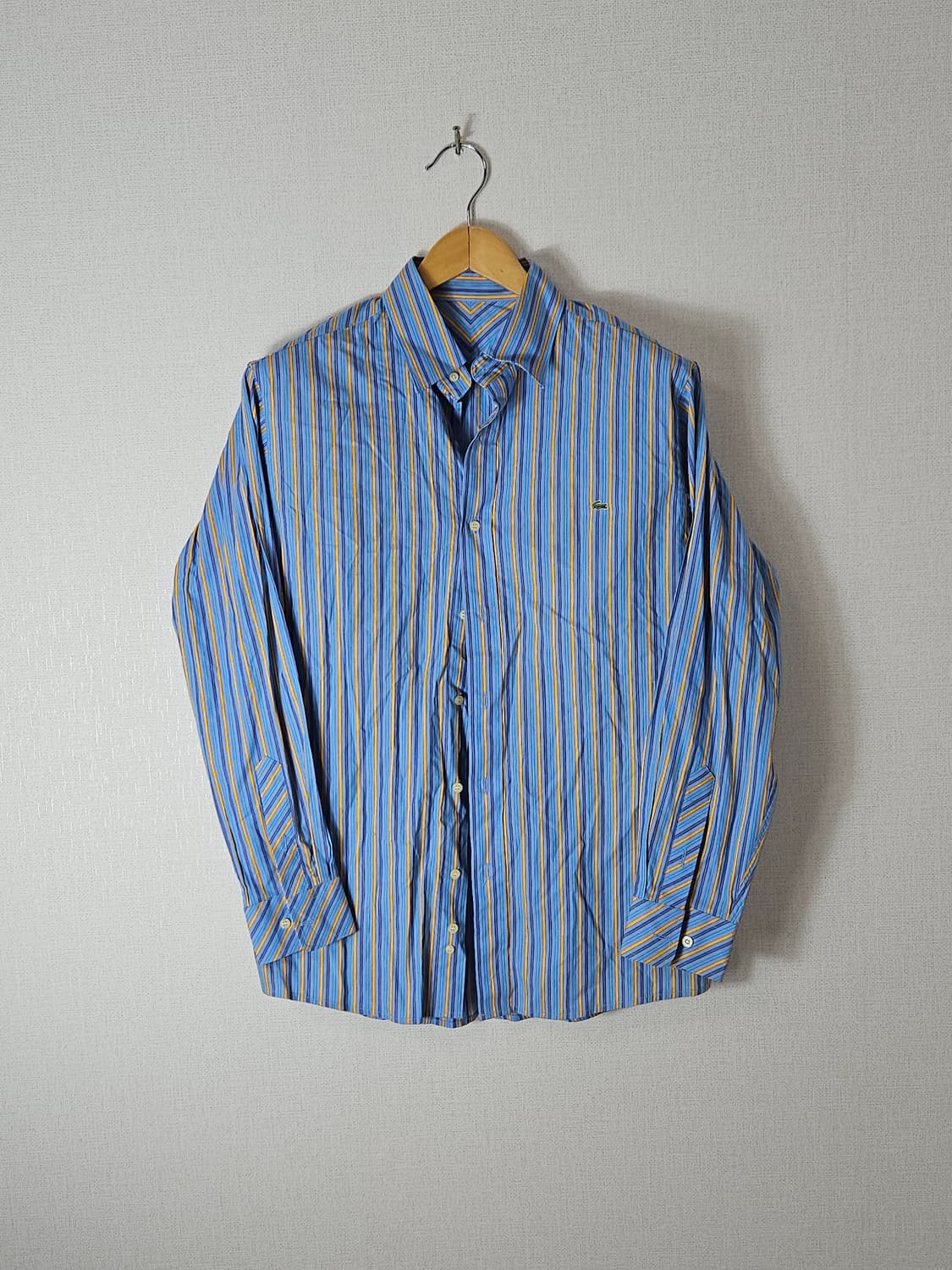 라코스테 스몰로고 옥스포드 셔츠 스트라이프 남성 95 상품이미지1