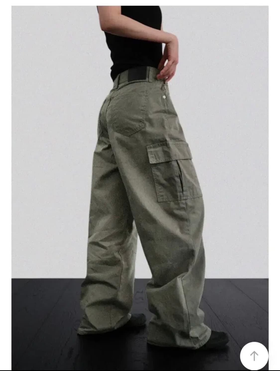 어텀 카고팬츠 카키 상품이미지1