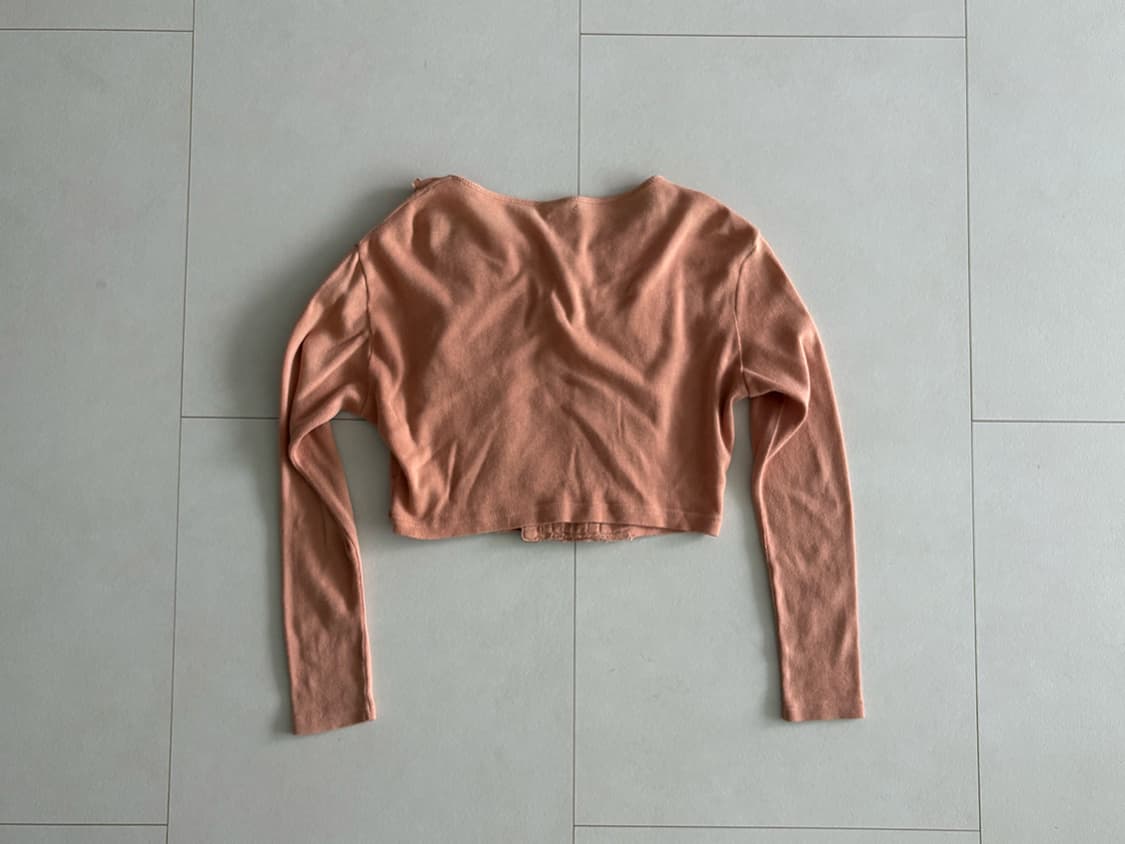 ruffle crop knit cardigan 상품이미지4