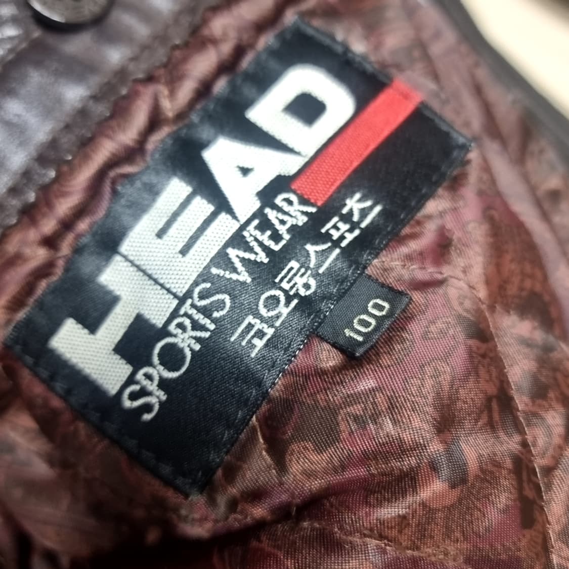 코오로 80-90년대 빈티지 블랙 가죽 자켓(100) 상품이미지5