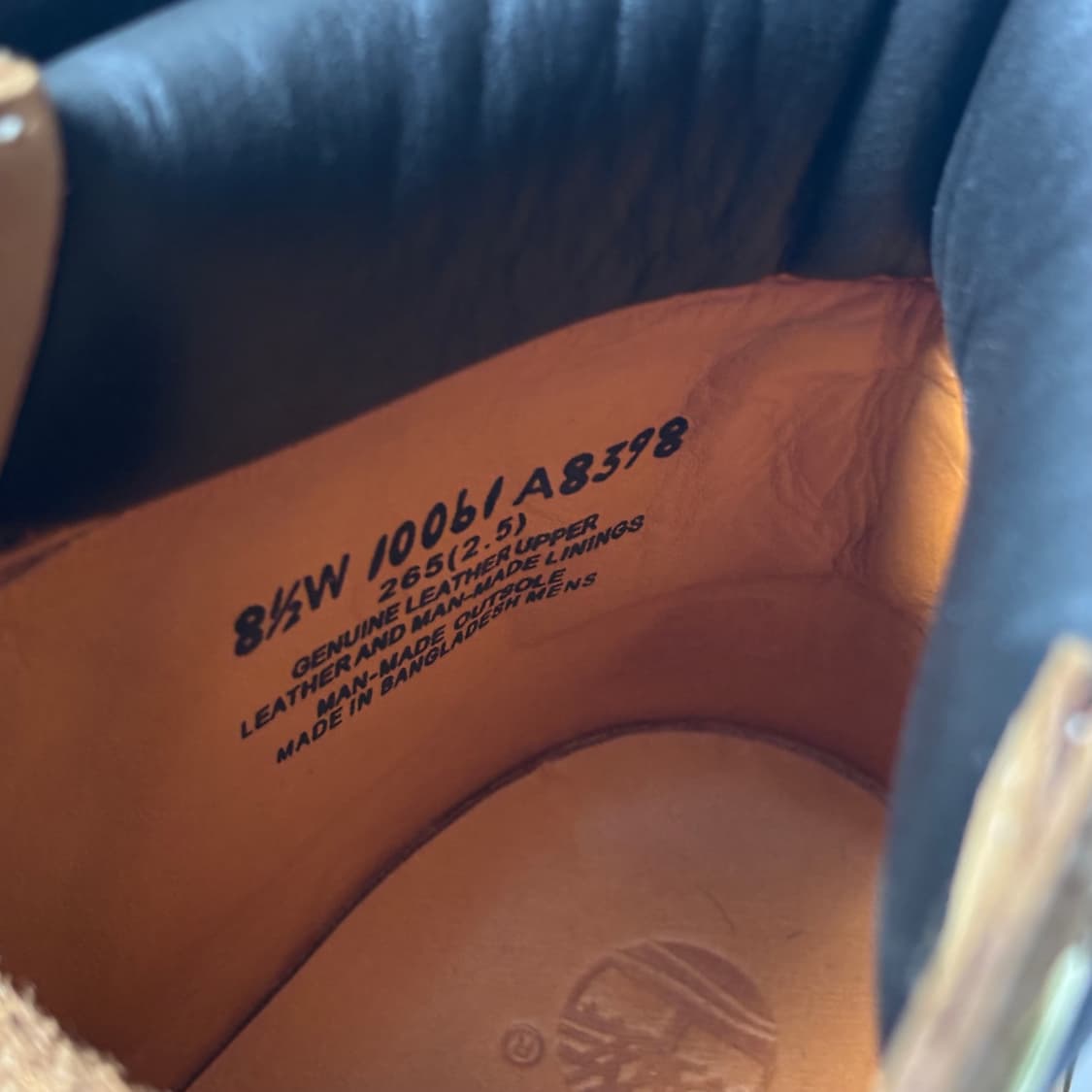 팀버랜드 6인치 부츠 265 상품이미지7