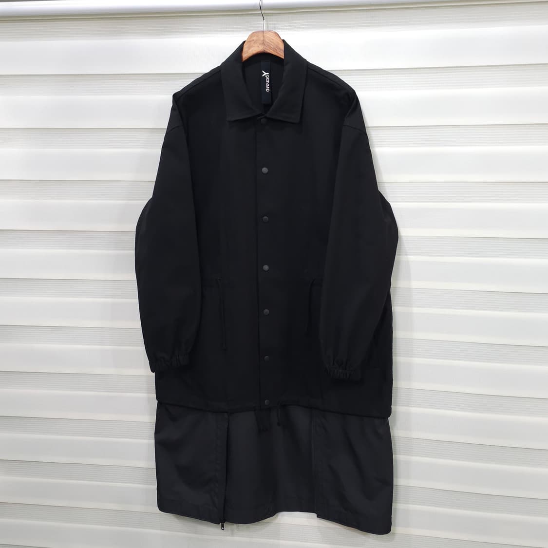 요지야마모토 그라운드와이 2way 코트- 3사이즈 상품이미지1