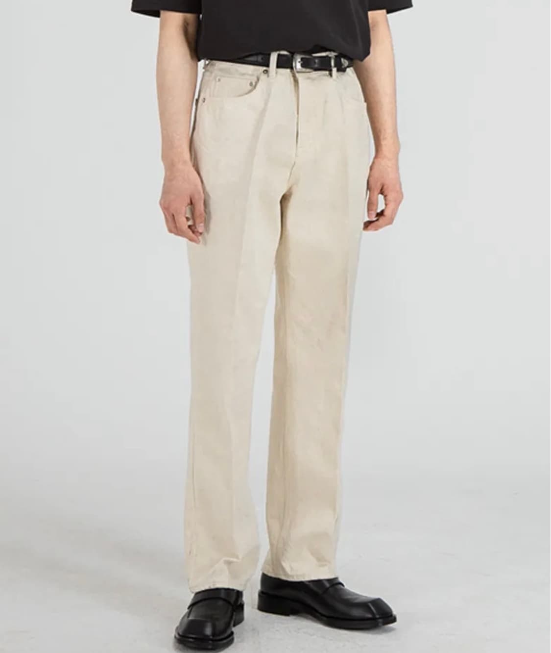 브랜디드 51007 hishitomo natural cream jeans 상품이미지1
