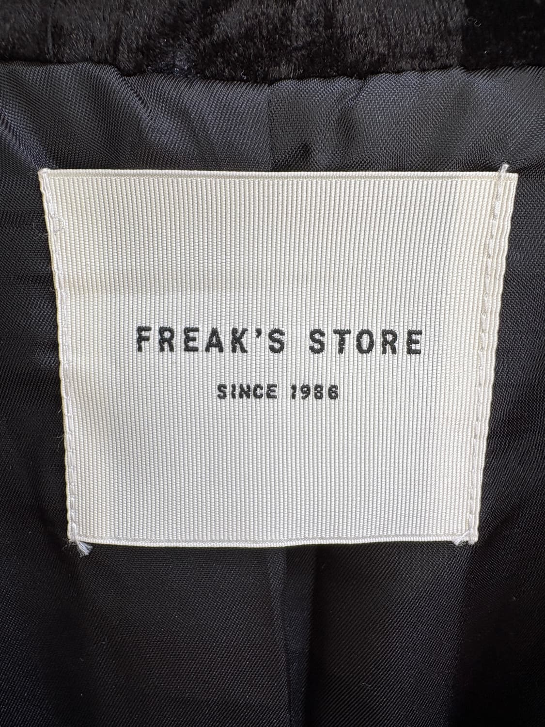 FREAK'S STORE 벨벳 코트 상품이미지6