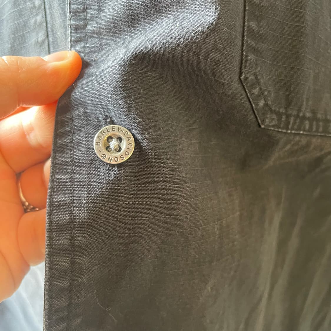 할리데이비슨 투포켓 워크셔츠 상품이미지5