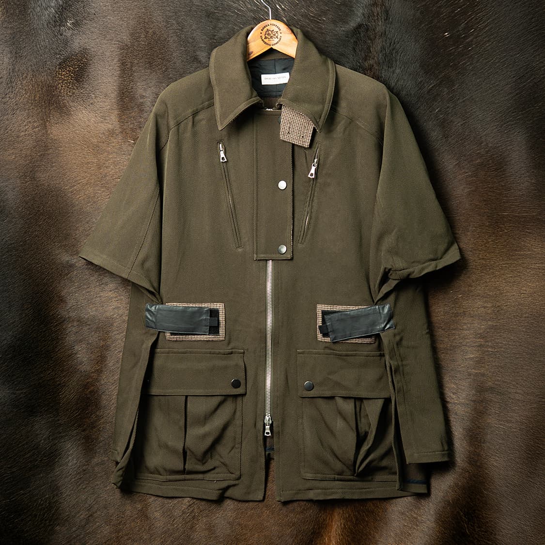 드리스 반 노튼 14AW 유틸리티 하프자켓  상품이미지1