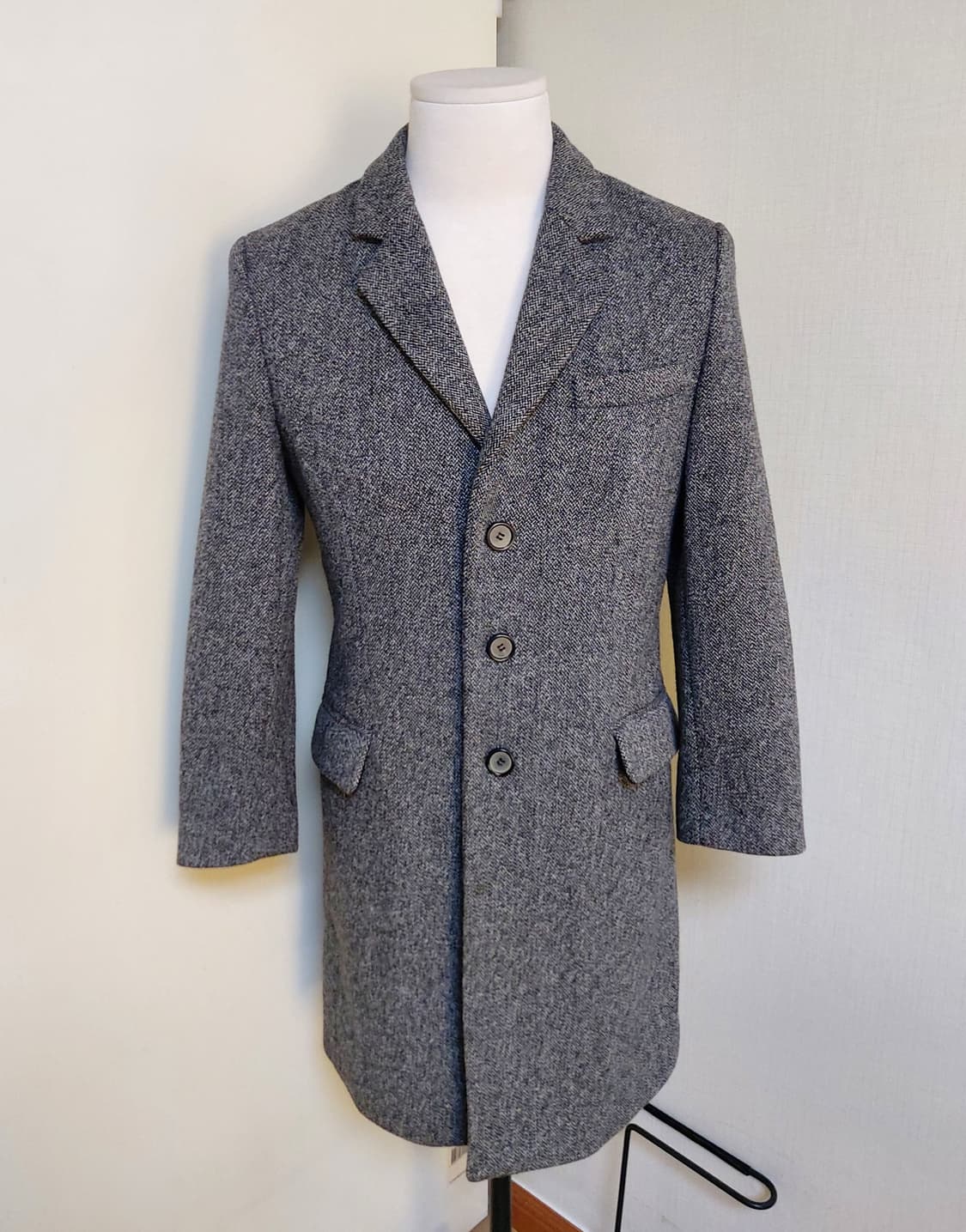 앤더슨벨 AXELSSON 헤링본  남성 울 코트(M) 상품이미지1