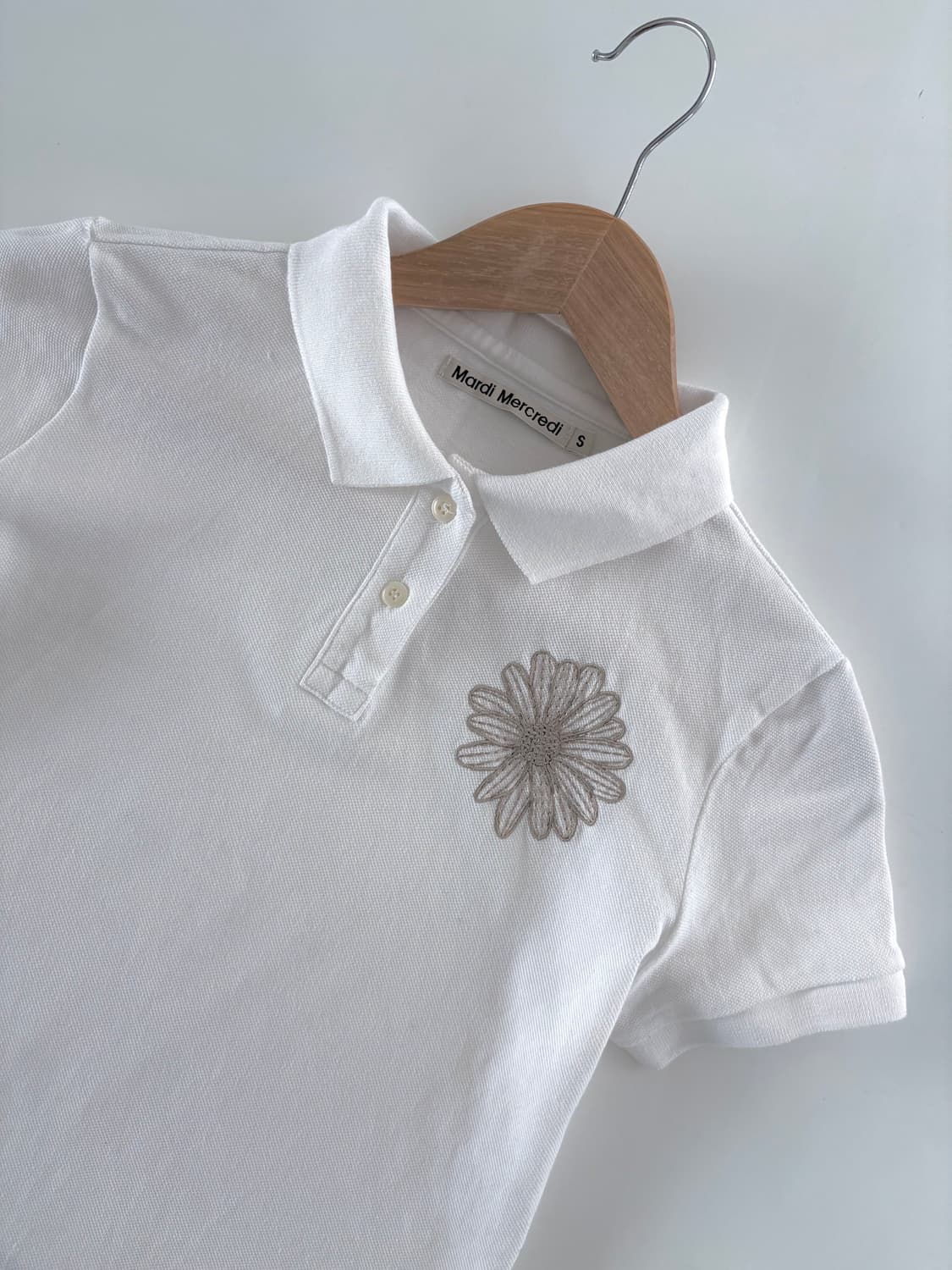 Mardi Mercredi 마르디 메크르디 플라워 자수 바디수트 카라티 상품이미지6