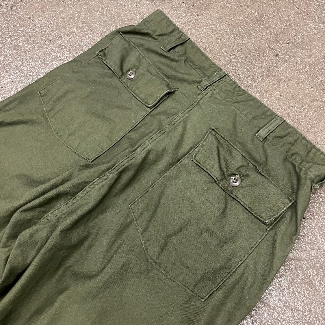 70s 오리지날 미군 OG-107 퍼티그 팬츠 (36“) 상품이미지4