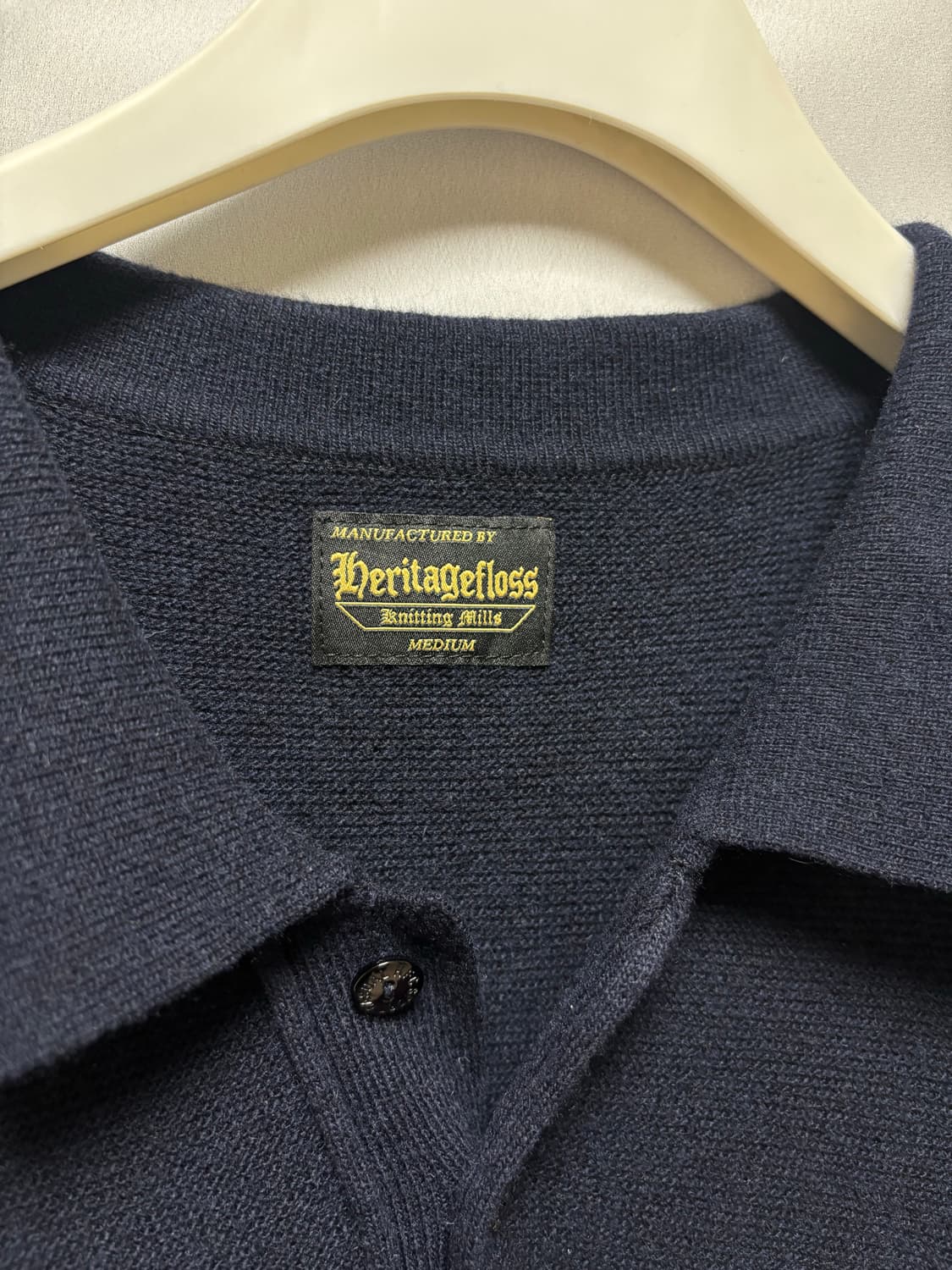 헤리티지플로스 폴로셔츠 네이비M 상품이미지3