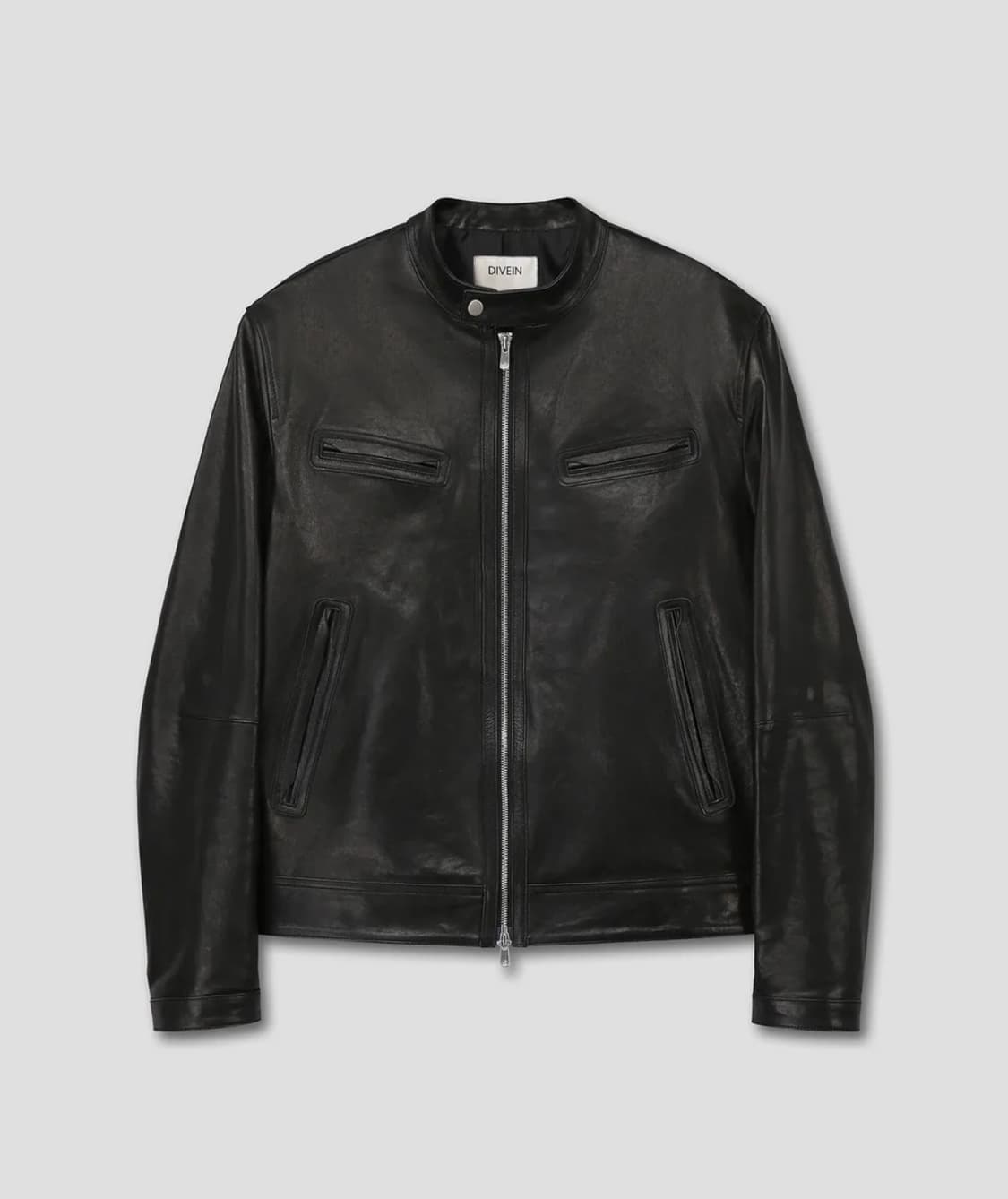 다이브인 루즈드 베지터블 레더 자켓 상품이미지1