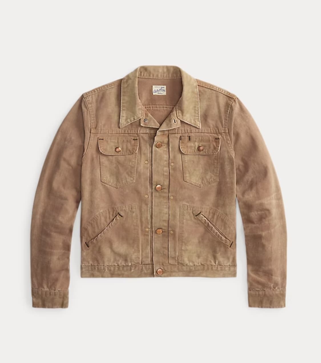 [M] RRL 디스트레스트 캔버스 트러커 재킷 상품이미지1