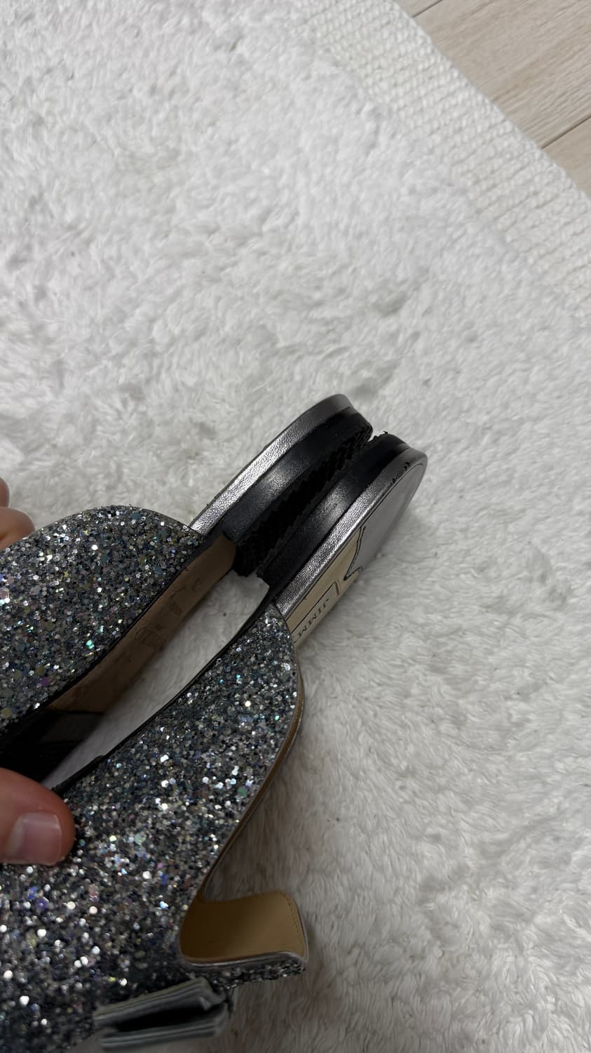 지미추 로퍼  글리터 슬리퍼 37 1/2 상품이미지3