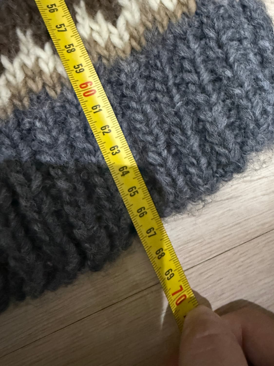 빈티지 패턴 니트 스웨터 상품이미지4