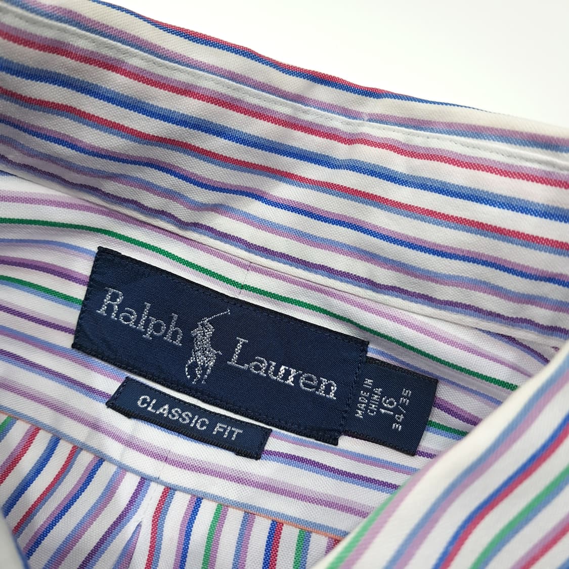 CL777 XL 폴로 00s 멀티포니 멀티 스트라이프 셔츠 남방 상품이미지3