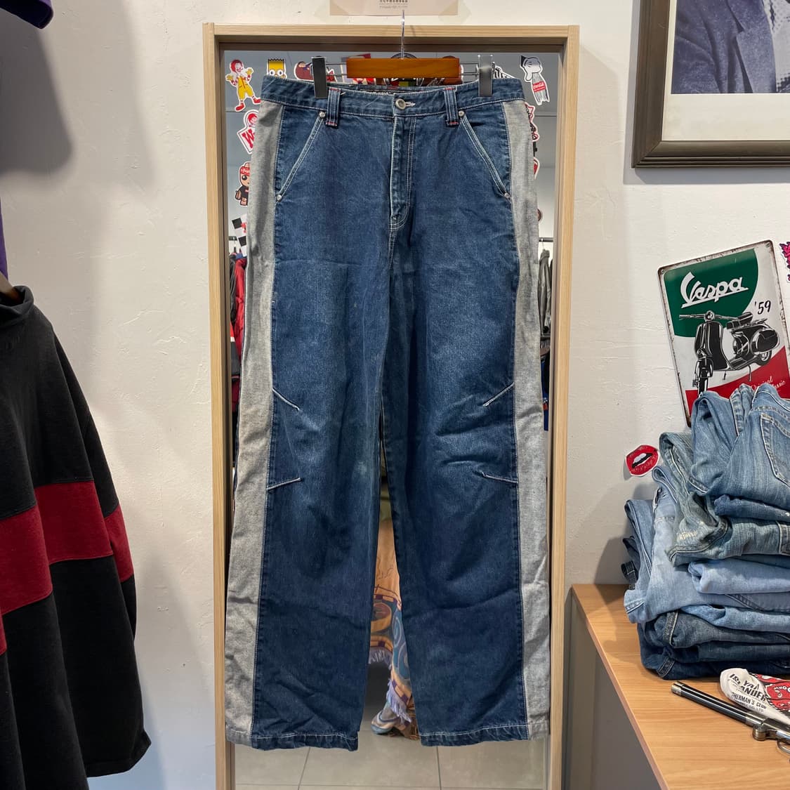 칼카니 사이드라인 올드스쿨 힙합팬츠 32in 상품이미지2