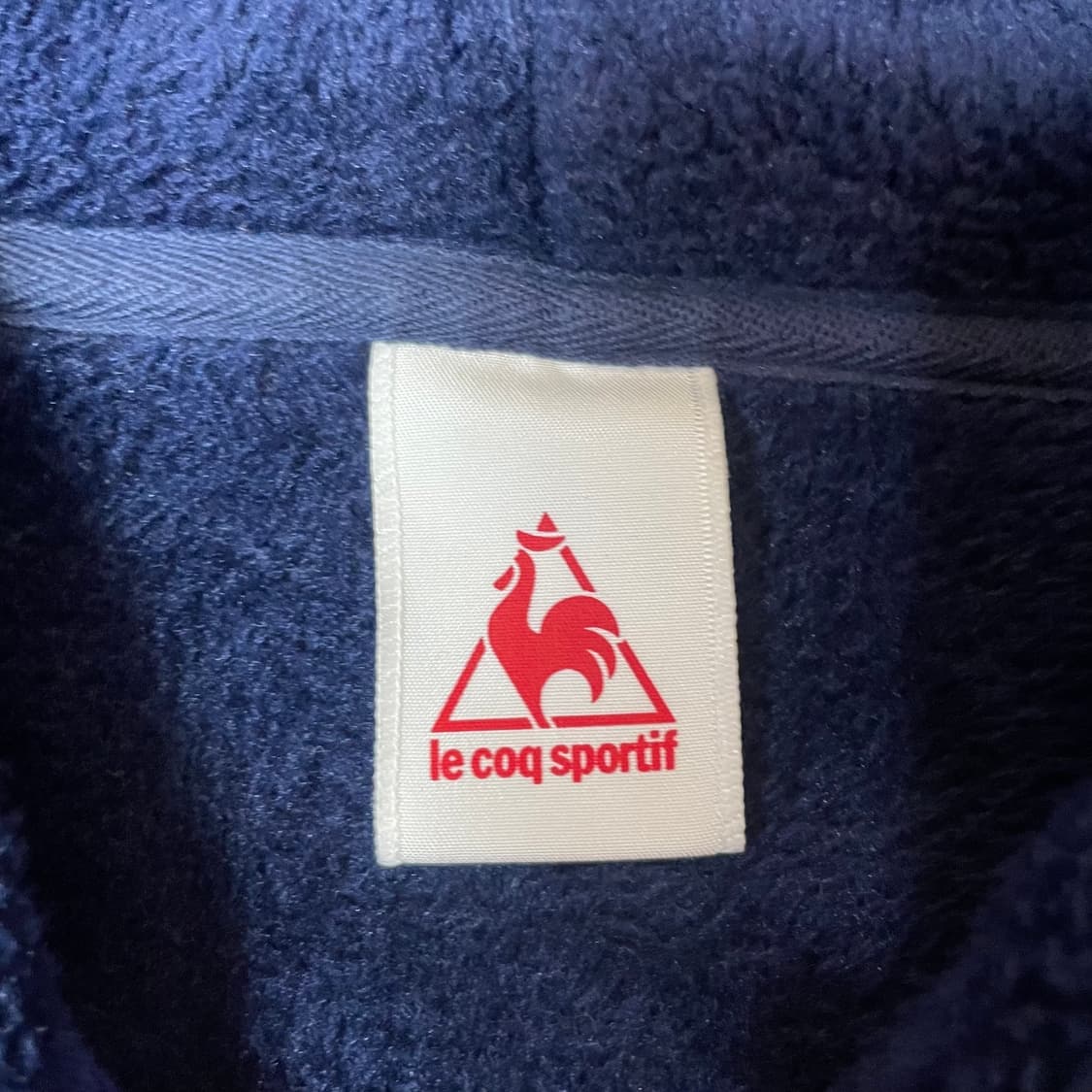 르꼬끄 네이비 안감 플리스 후리스 후드집업 85 상품이미지5