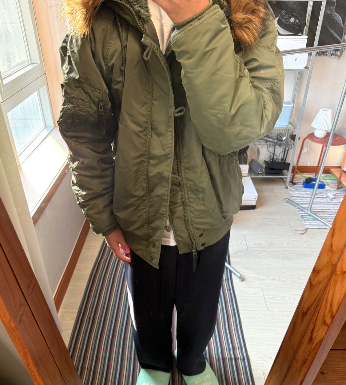 알파인더스트리 n3b 봄버 야상 상품이미지1