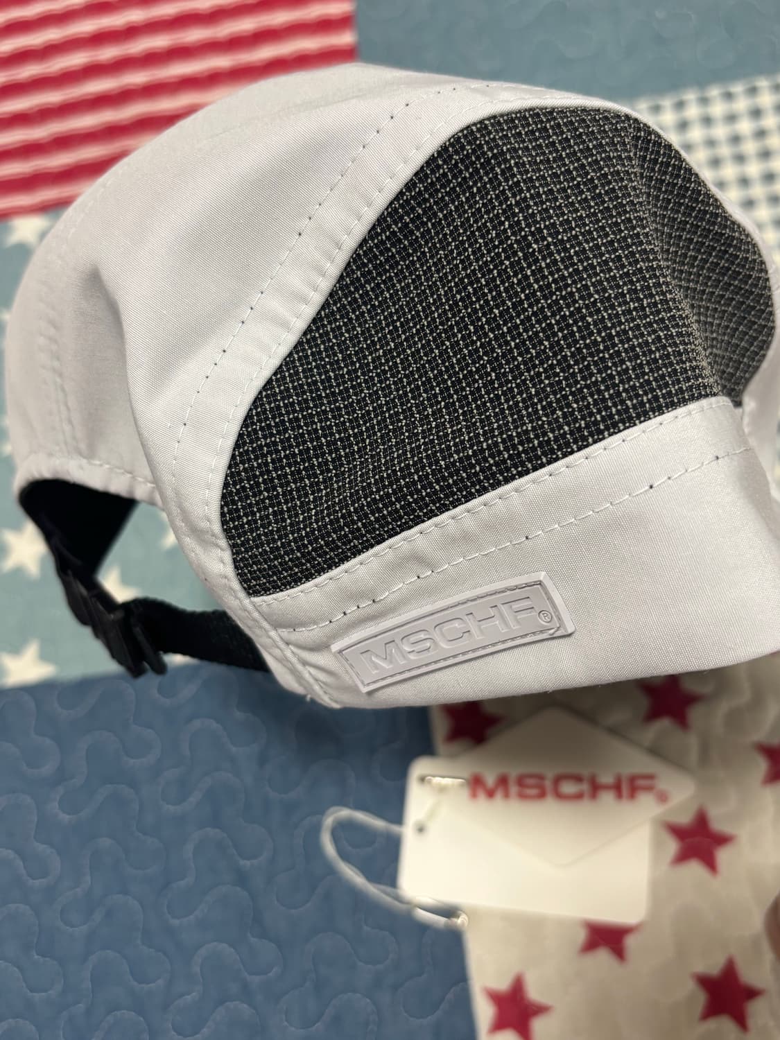 미스치프 롬버스 러닝캡 라이트 그레이 상품이미지2