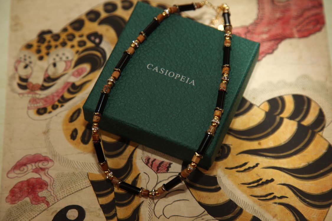 CASIOPEIA #051 Golden Tiger Necklace 상품이미지1