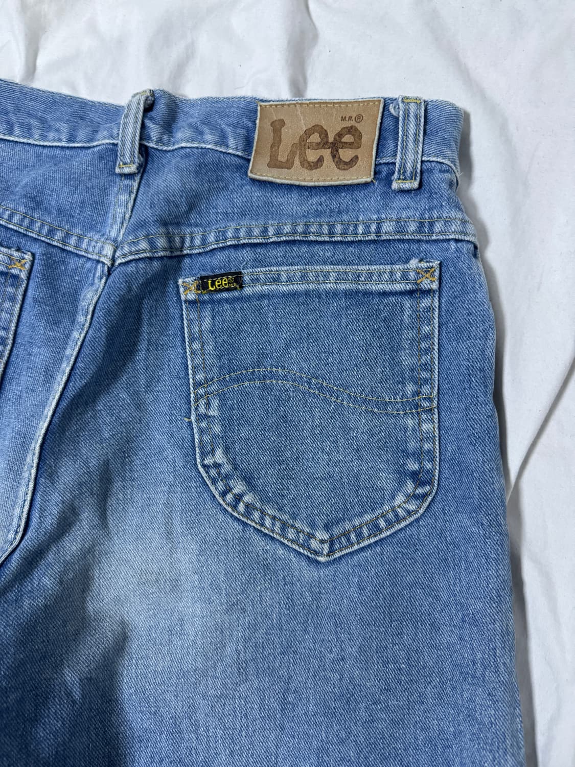 70s usa lee 200-0041 탈론 지퍼 데님팬츠 상품이미지4