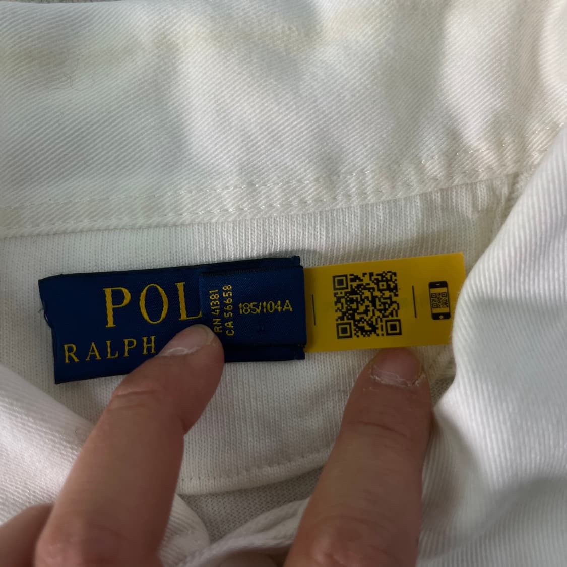 105 폴로랄프로렌 빈티지 엠블럼 럭비티 상품이미지6